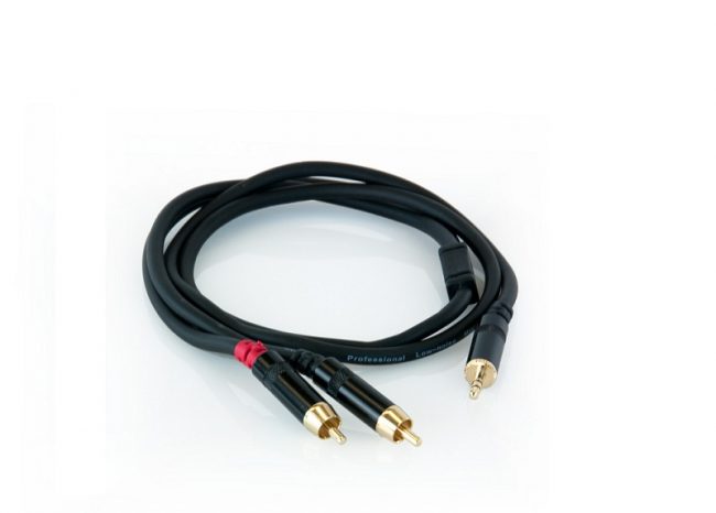 RCA jack mic 1m